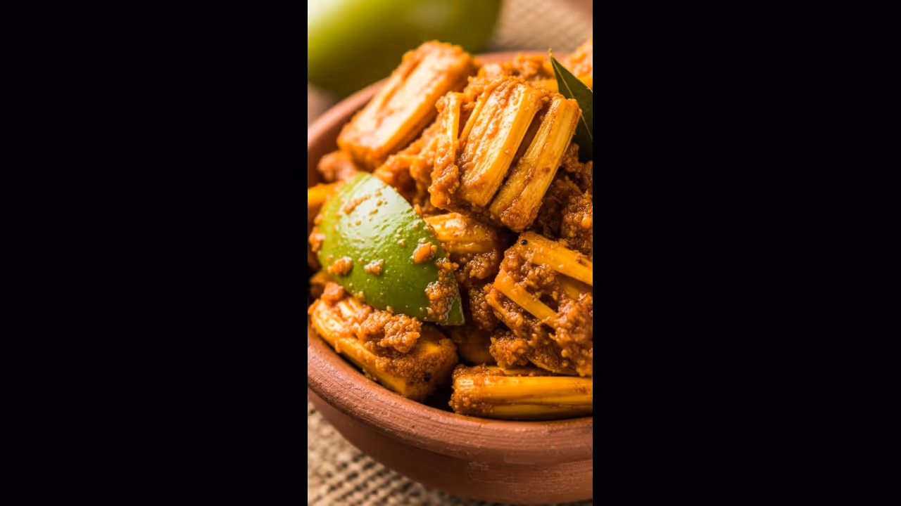 How to make traditional jackfruit pickle at home easily How to make traditional jackfruit pickle at home easily