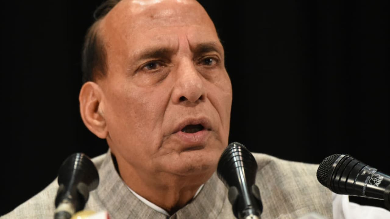 Defence Minister Rajnath Singh