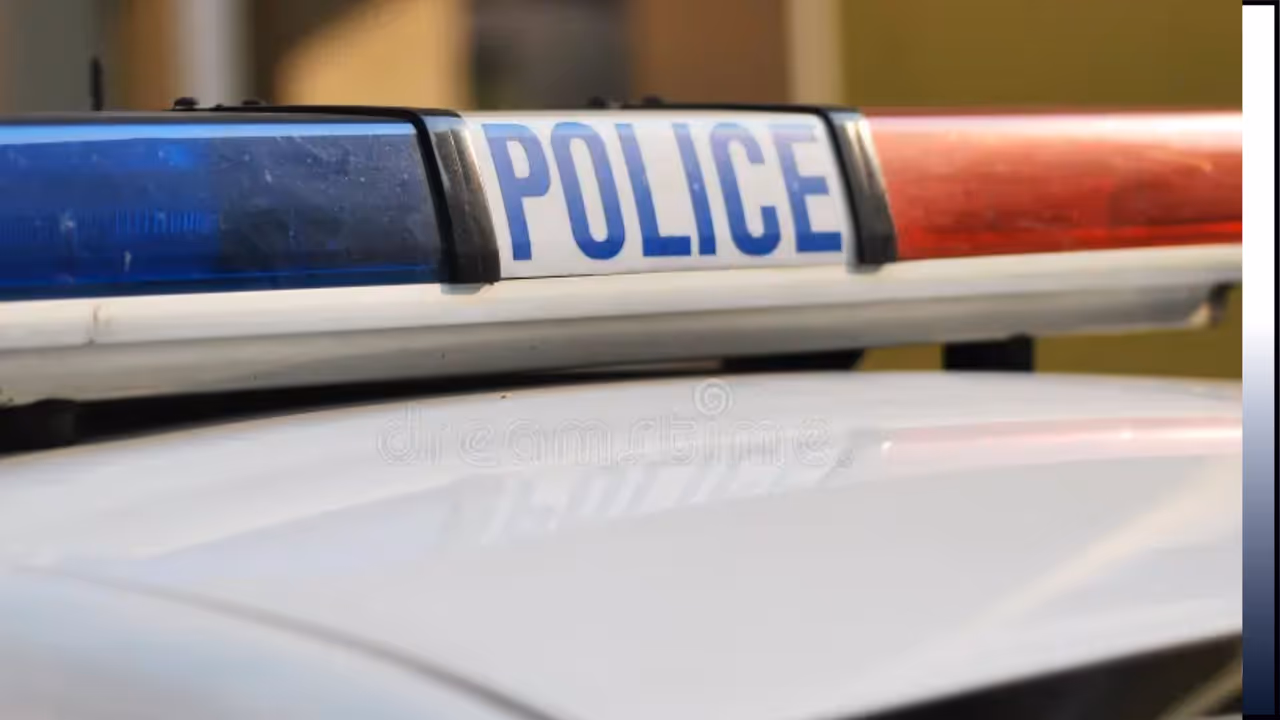 Police jeep Police jeep