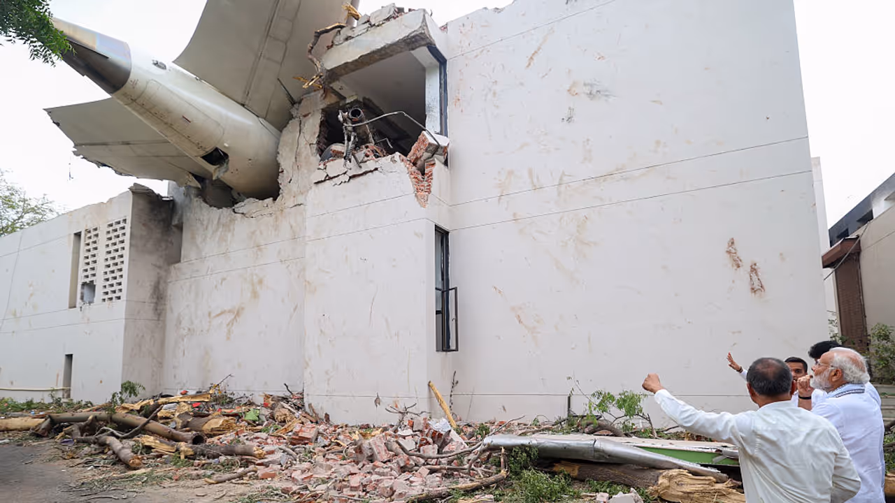 Air India plane crash in Ahmedabad Air India plane crash in Ahmedabad