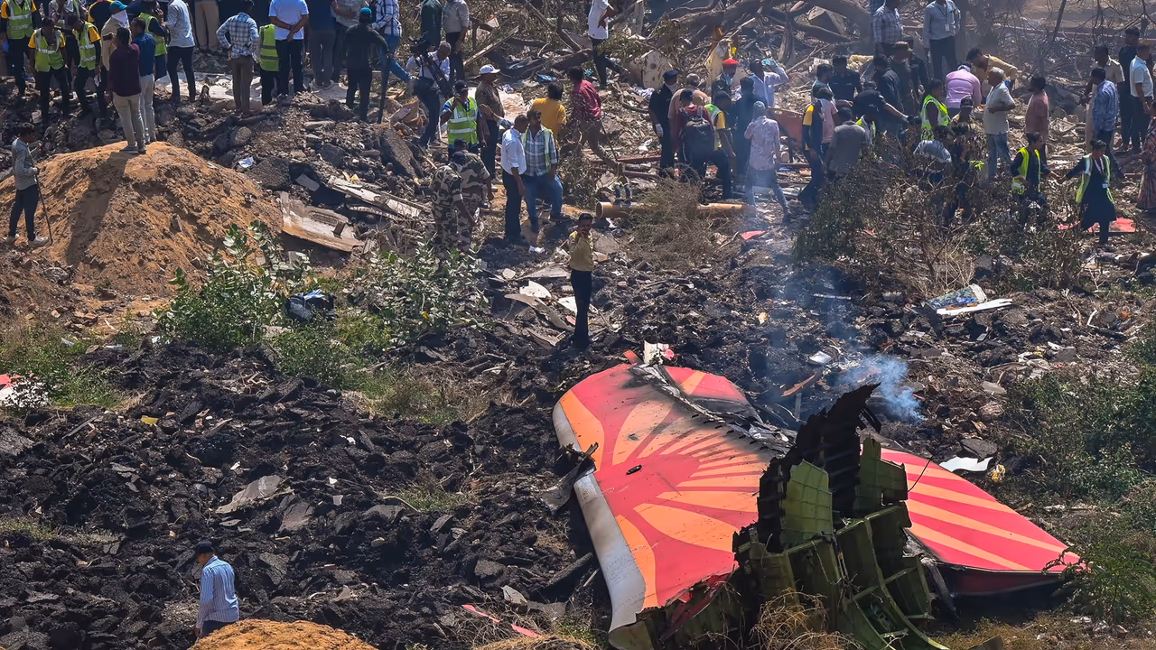 Ahmedabad air India plane crash 