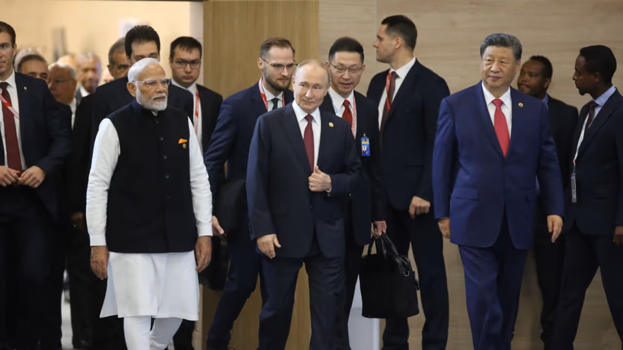 Modi, Putin, Xi