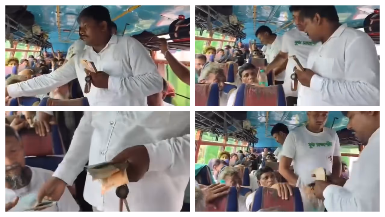 Political tension is peak over the viral video of TMC July 21st money distribution Political tension is peak over the viral video of TMC July 21st money distribution