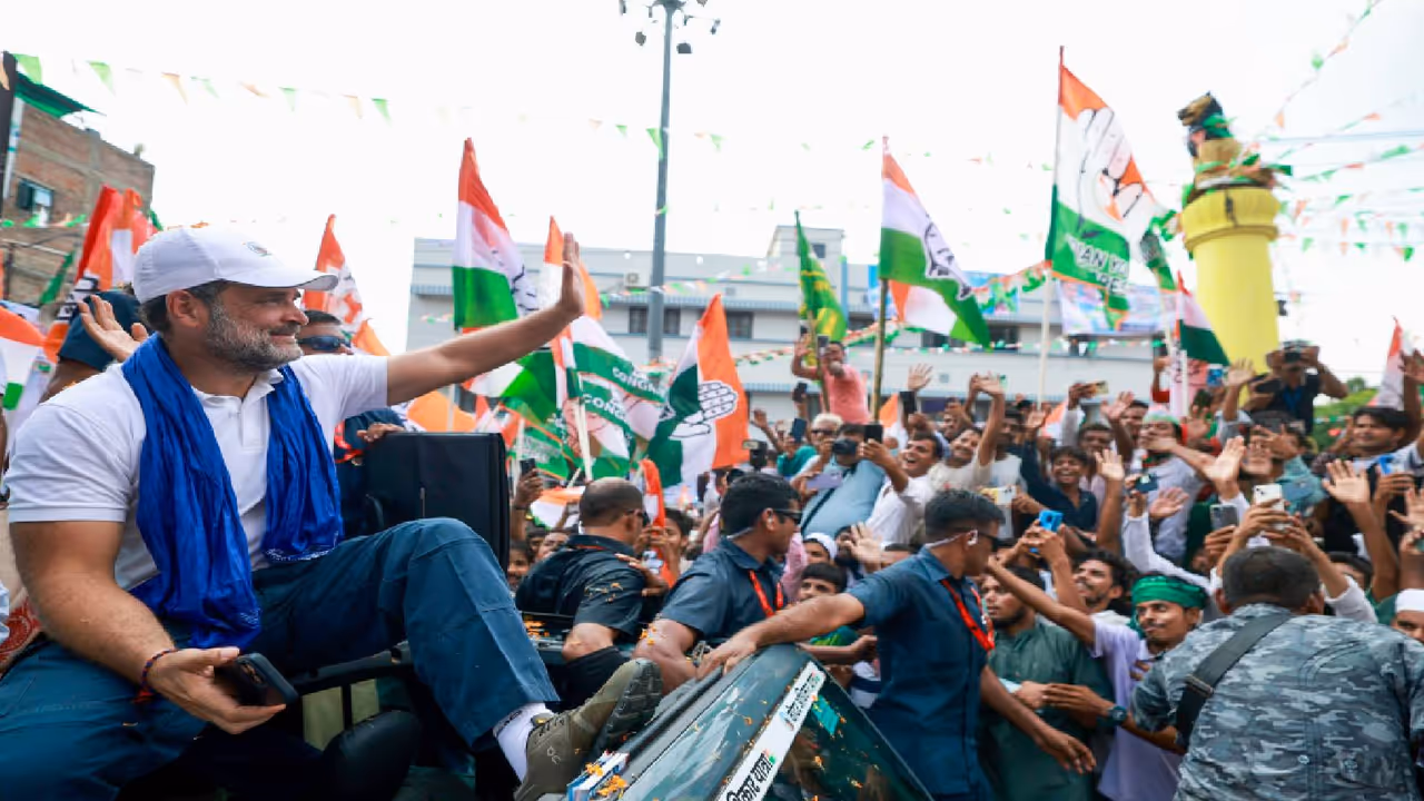 Rahul Gandhi's Voter Rights Yatra Rahul Gandhi's Voter Rights Yatra