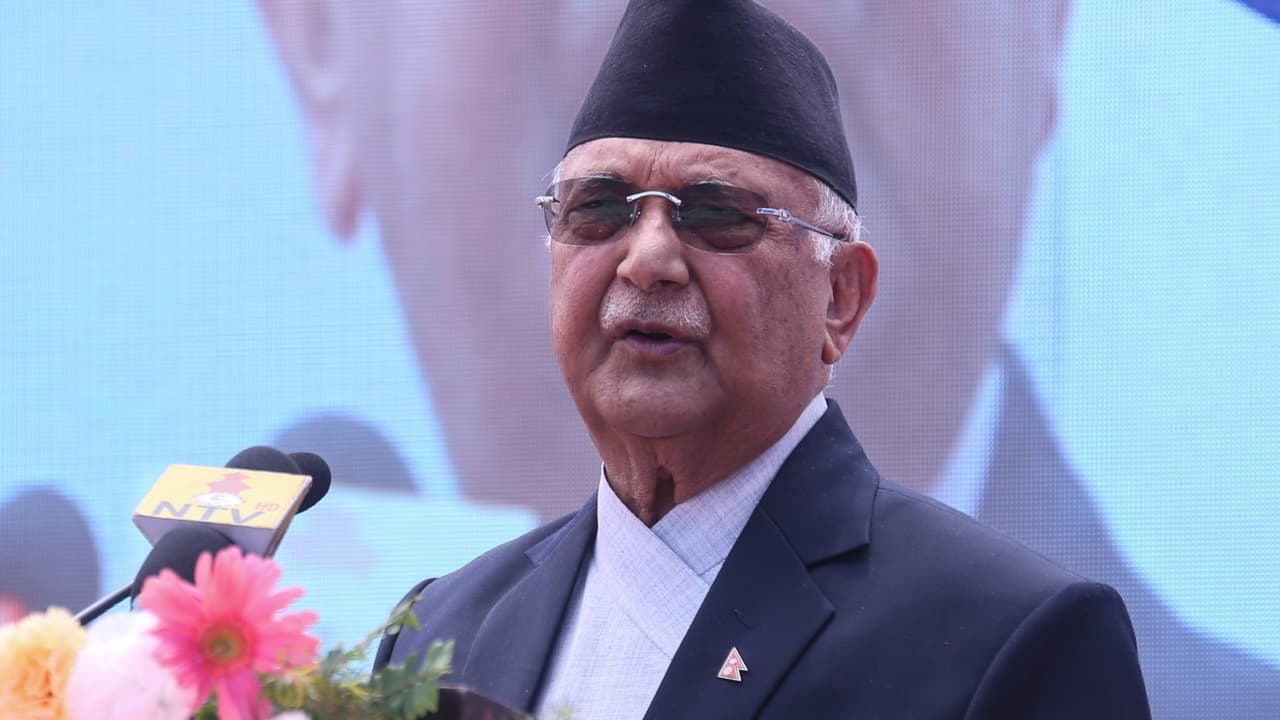 Who is KP Sharma Oli resignation