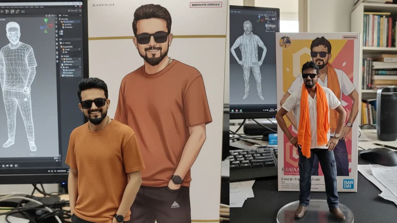 Nano Banana Trend kirik keerthi prompt 