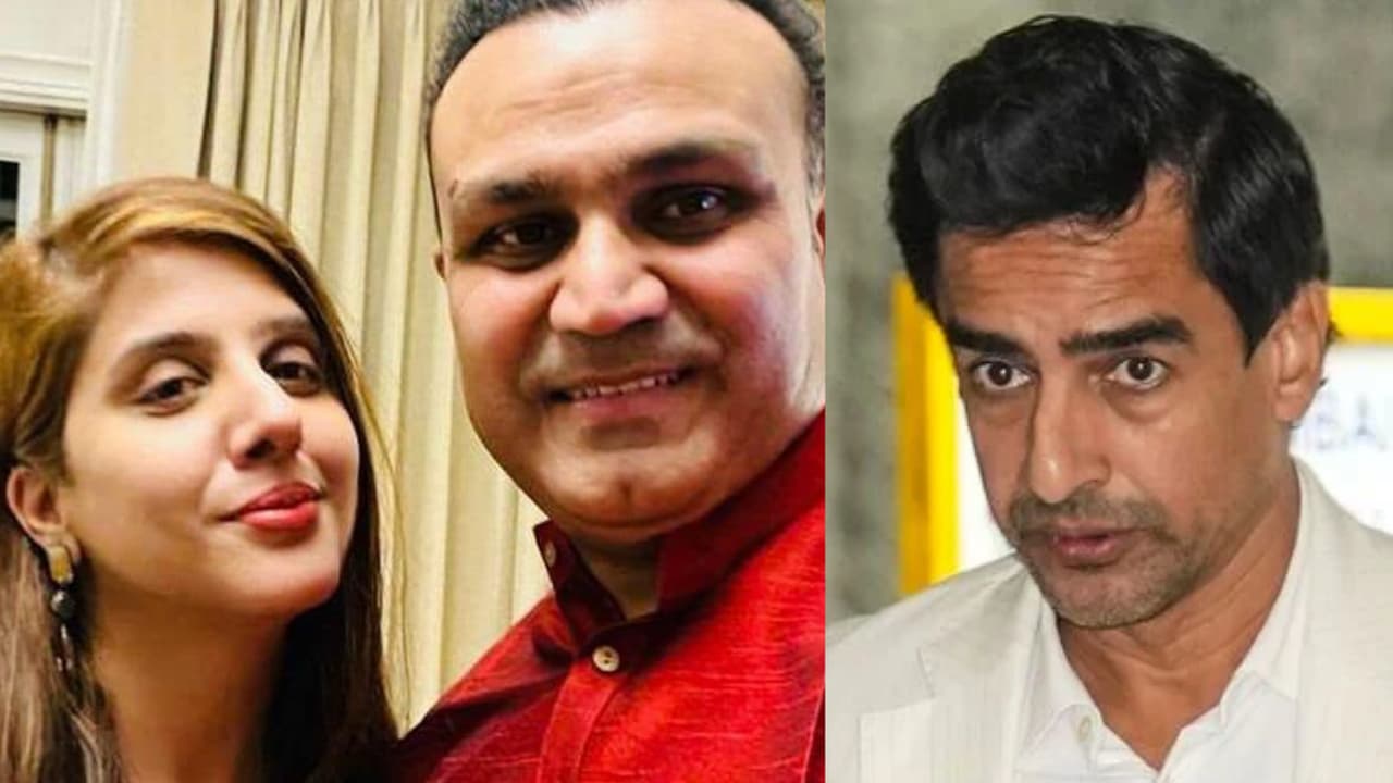 Sehwag aarati Mithin Manhas Sehwag aarati Mithin Manhas