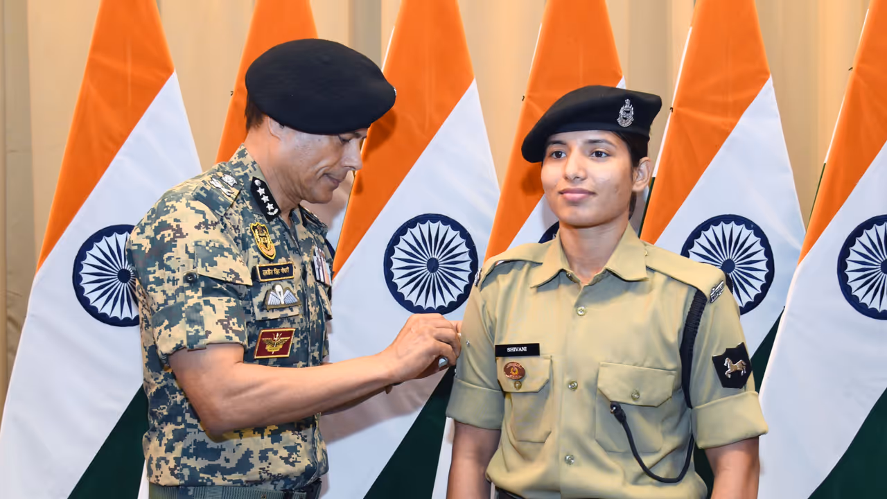 Constable Shivani of BSF