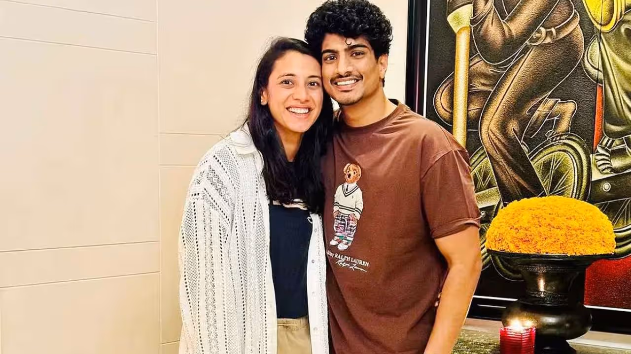 Smriti Mandhana and Palash Muchhal Smriti Mandhana and Palash Muchhal