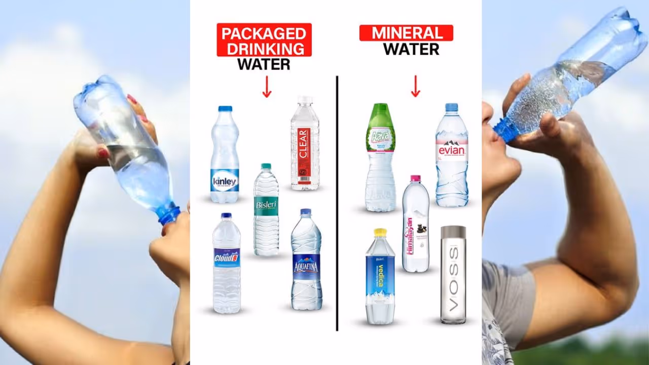 Water Bottle difference Water Bottle difference