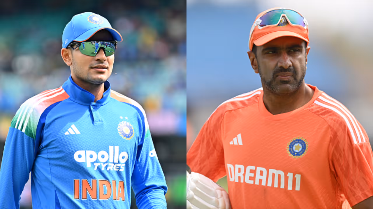 R Ashwin Shubman Gill R Ashwin Shubman Gill