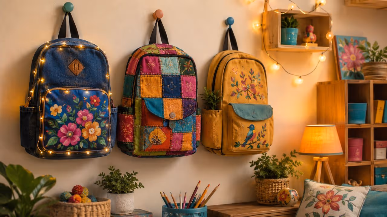 best out of waste school bag best out of waste school bag