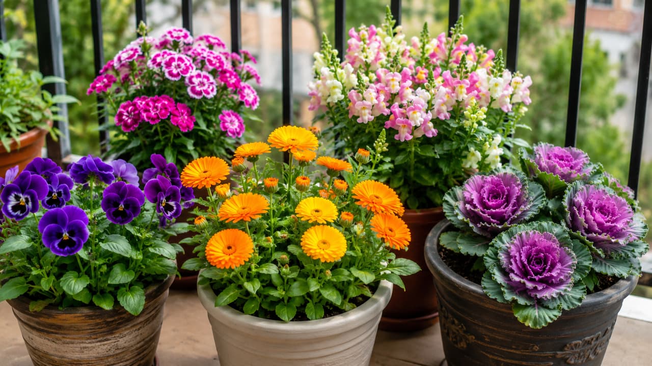 september winter flowers balcony gardening september winter flowers balcony gardening