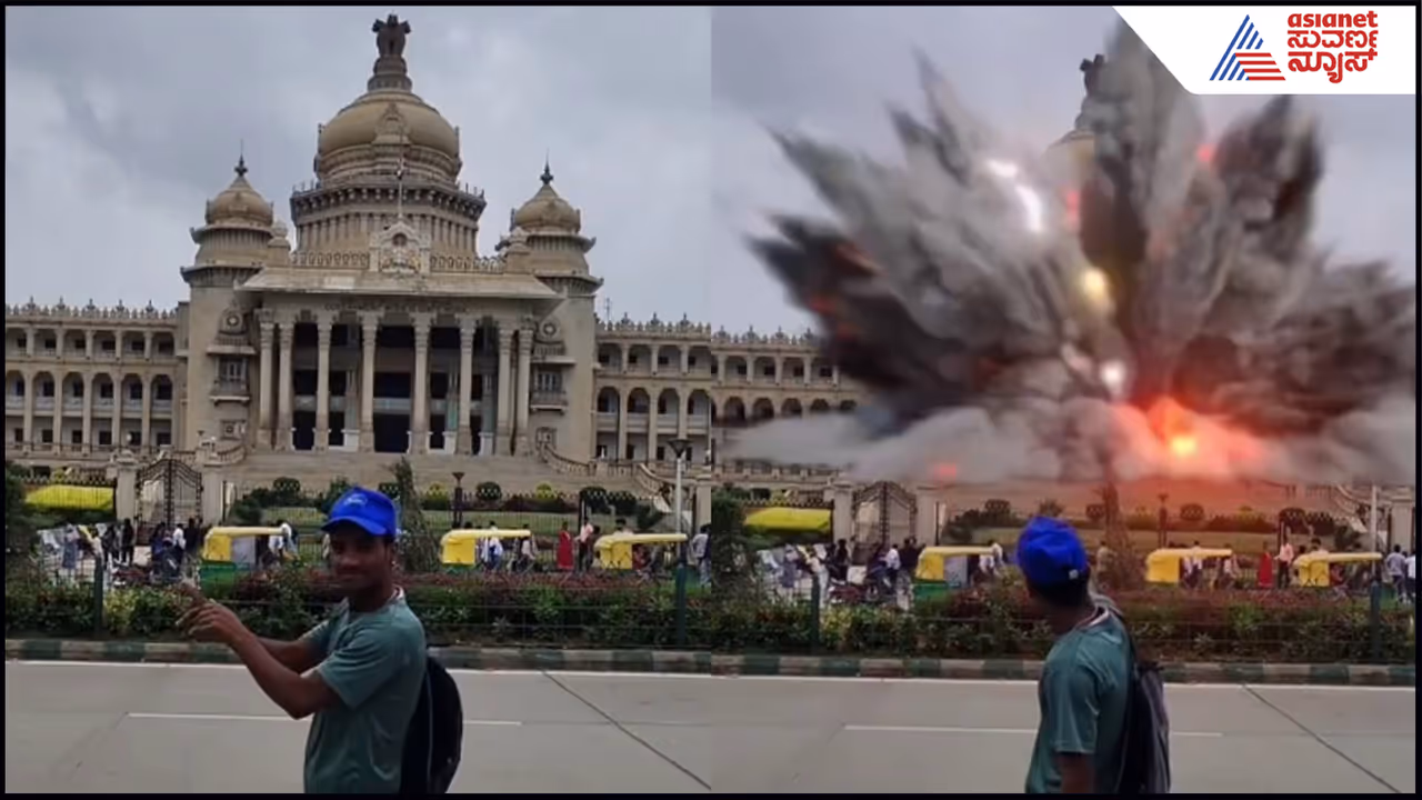 AI Viral Video Of Vidhana Soudha AI Viral Video Of Vidhana Soudha