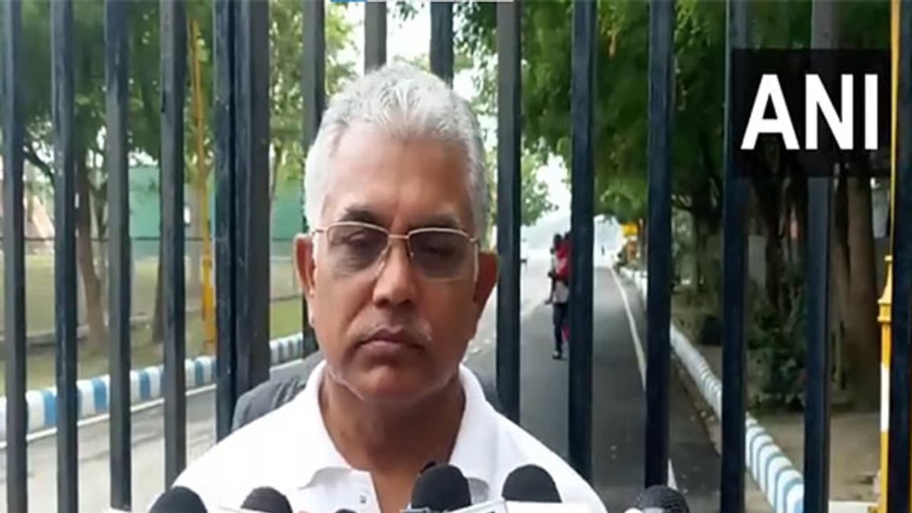 Bharatiya Janata Party (BJP) leader Dilip Ghosh (Photo/ANI)