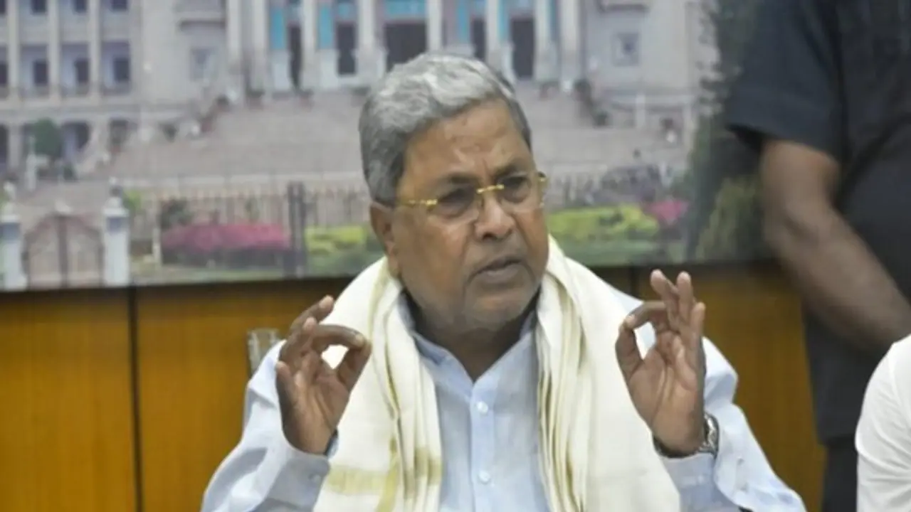 Karnataka CM Siddaramaiah (Photo: ANI) Karnataka CM Siddaramaiah (Photo: ANI)