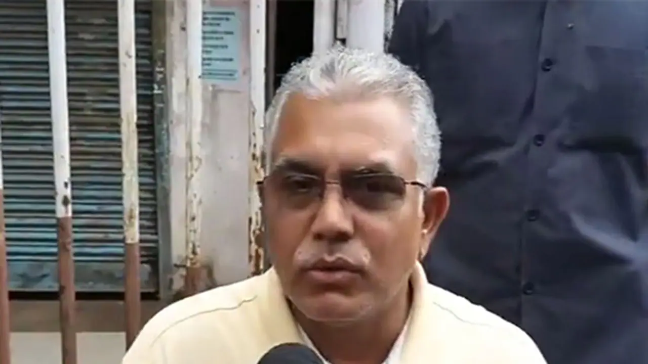 BJP leader Dilip Ghosh (Photo/ANI) BJP leader Dilip Ghosh (Photo/ANI)