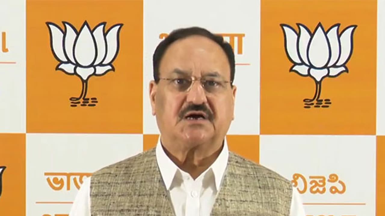 BJP president Jagat Prakash Nadda (File Photo/ANI)