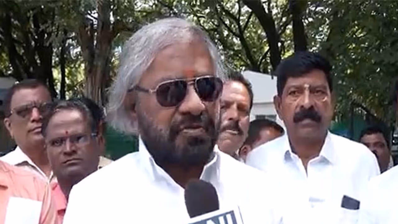 Karnataka forest minister Eshwar Khandre Karnataka forest minister Eshwar Khandre