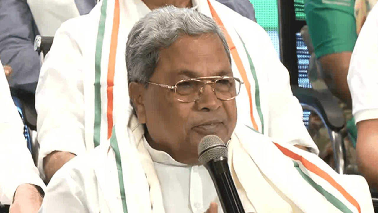 Karnataka CM Siddaramaiah (Photo/ANI)