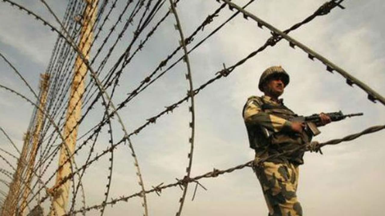 India pak border
