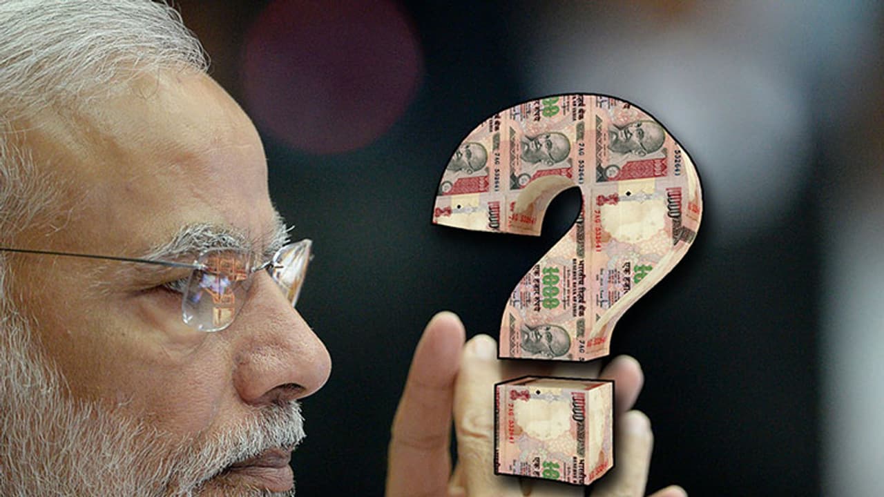 PM Modi money
