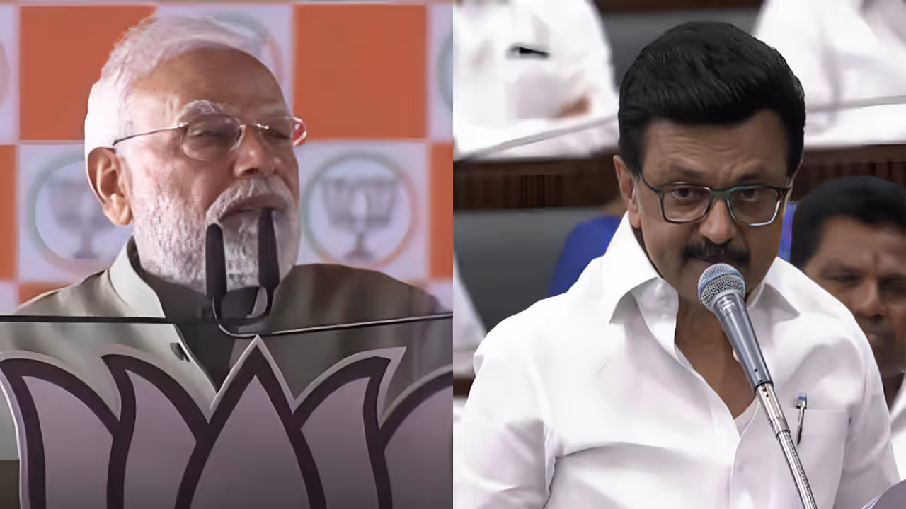 PM Modi criticised by MK Stalin PM Modi criticised by MK Stalin