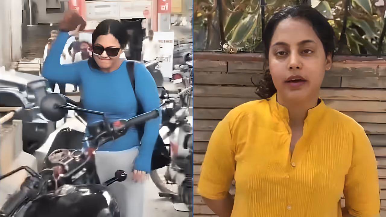 Rajasthan Road Rage Viral Video Jaipur Woman Apologises After Viral Bike Smashing Video Sparks Outrage Rajasthan Road Rage Viral Video Jaipur Woman Apologises After Viral Bike Smashing Video Sparks Outrage