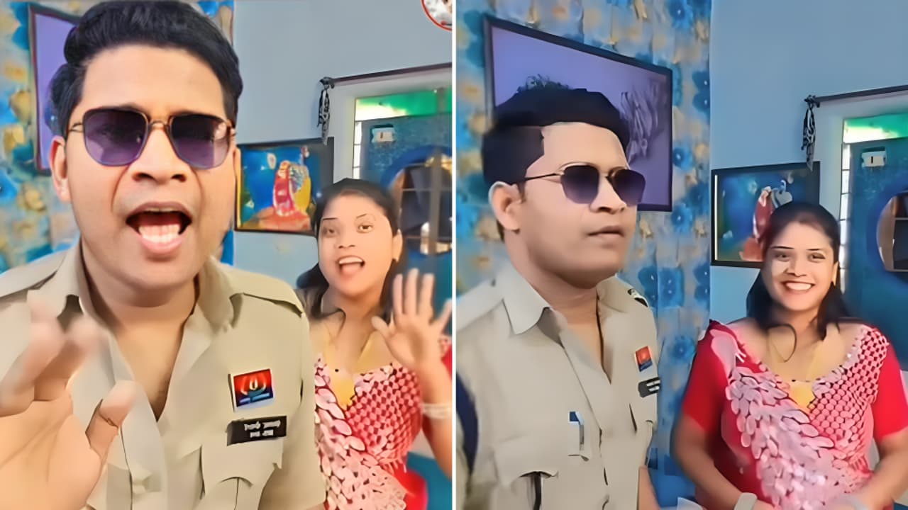 Chhattisgarh Reel In Uniform Viral Constable Line Attached After Video of Dance In Police Uniform Sparks Debate Chhattisgarh Reel In Uniform Viral Constable Line Attached After Video of Dance In Police Uniform Sparks Debate