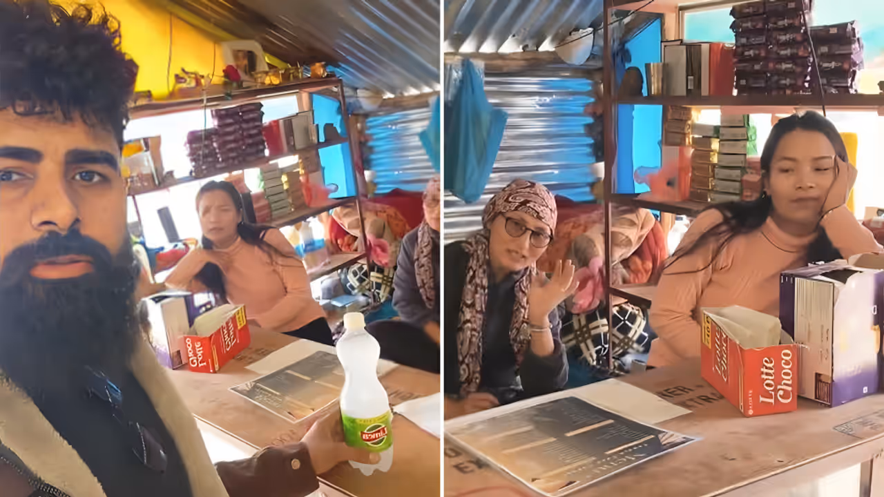 Delhi influencer questions Rs 50 Limca in Manali viral video backfires sparks MRP and transport cost debate Delhi influencer questions Rs 50 Limca in Manali viral video backfires sparks MRP and transport cost debate