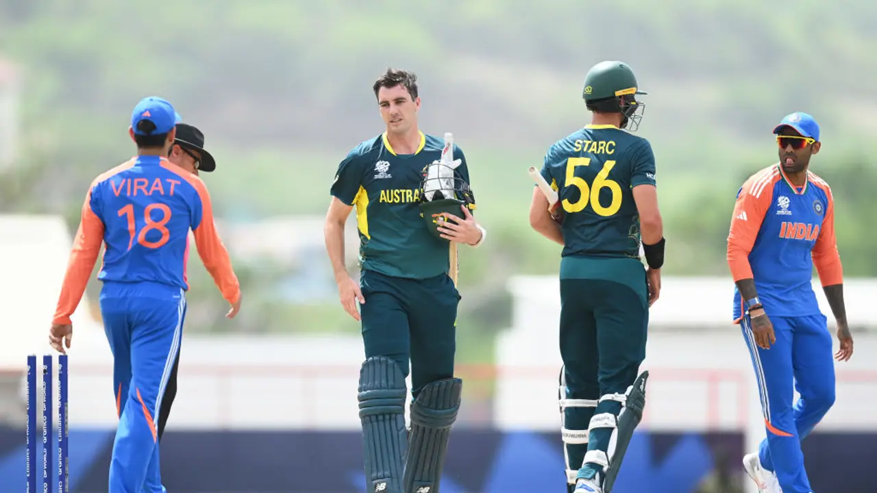 Team India defeat Australia in T20 WC 2024