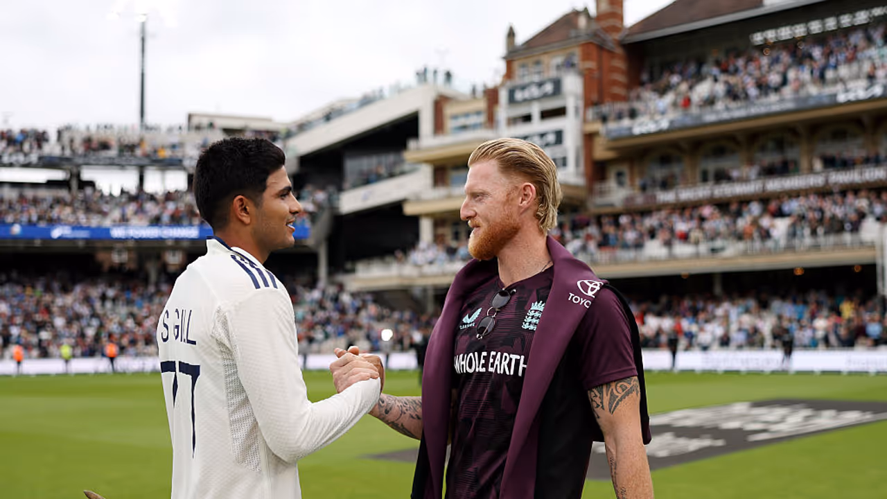 Shubman Gill and Ben Stokes