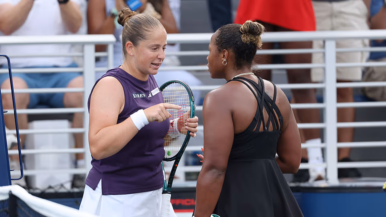 Jelena Ostapenko and Taylor Townsend Jelena Ostapenko and Taylor Townsend