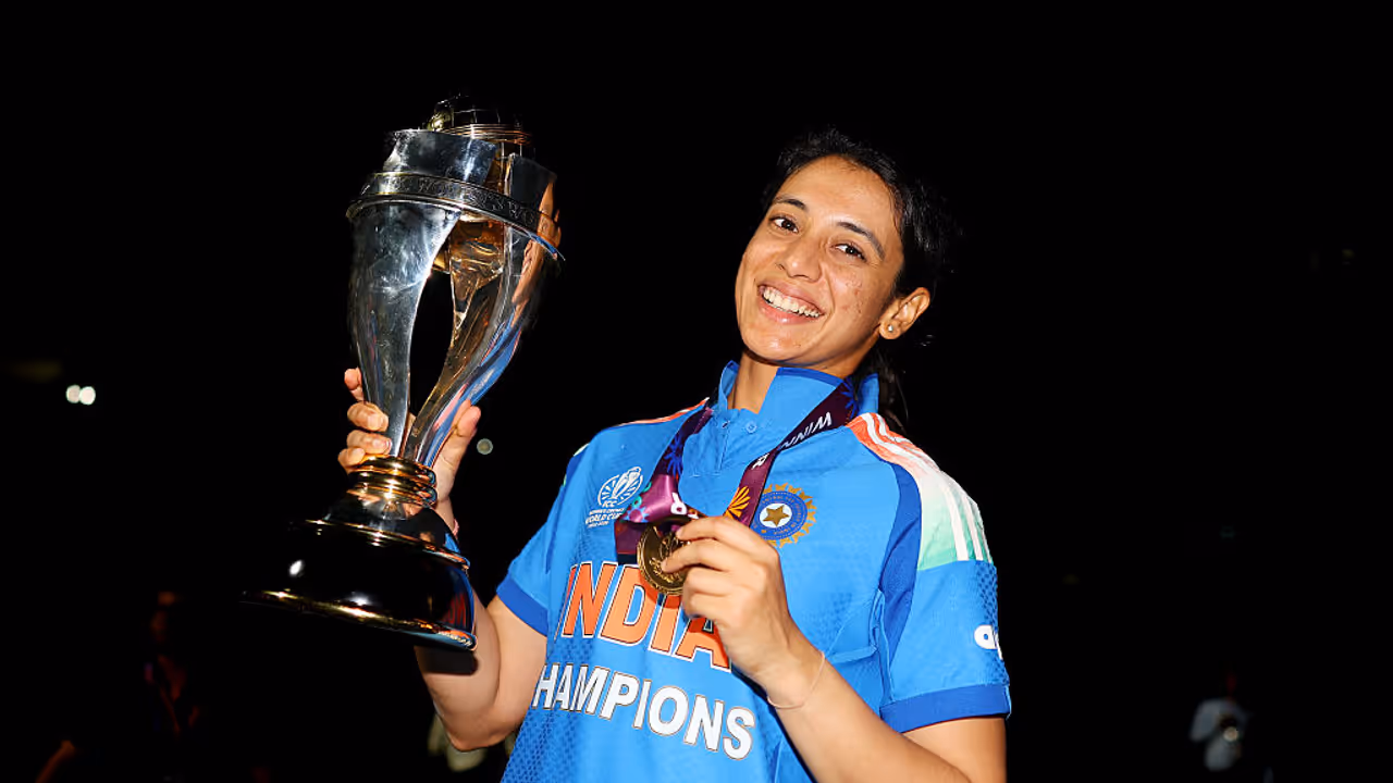 Smriti Mandhana's Cricketing Journey Smriti Mandhana's Cricketing Journey