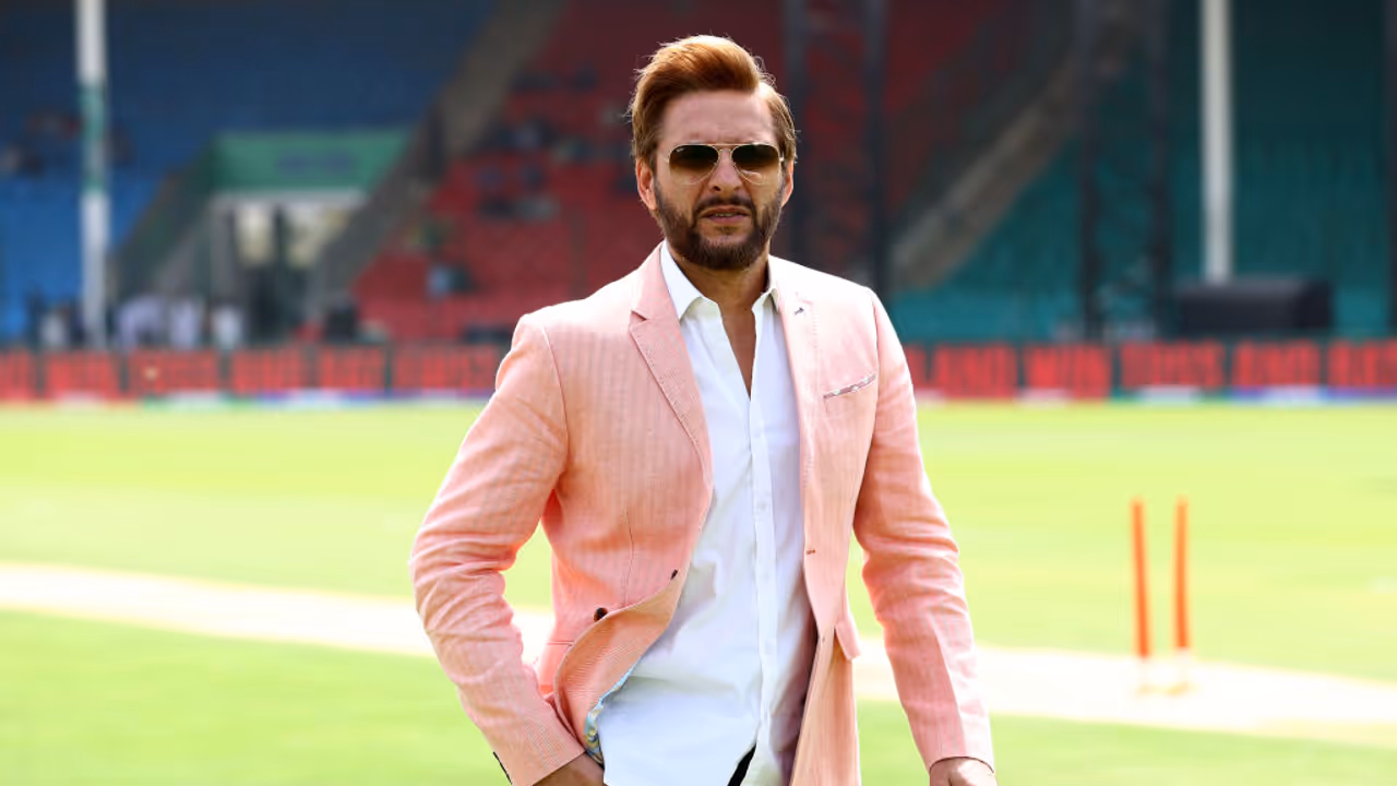 Former Pakistan cricketer Shahid Afridi Former Pakistan cricketer Shahid Afridi