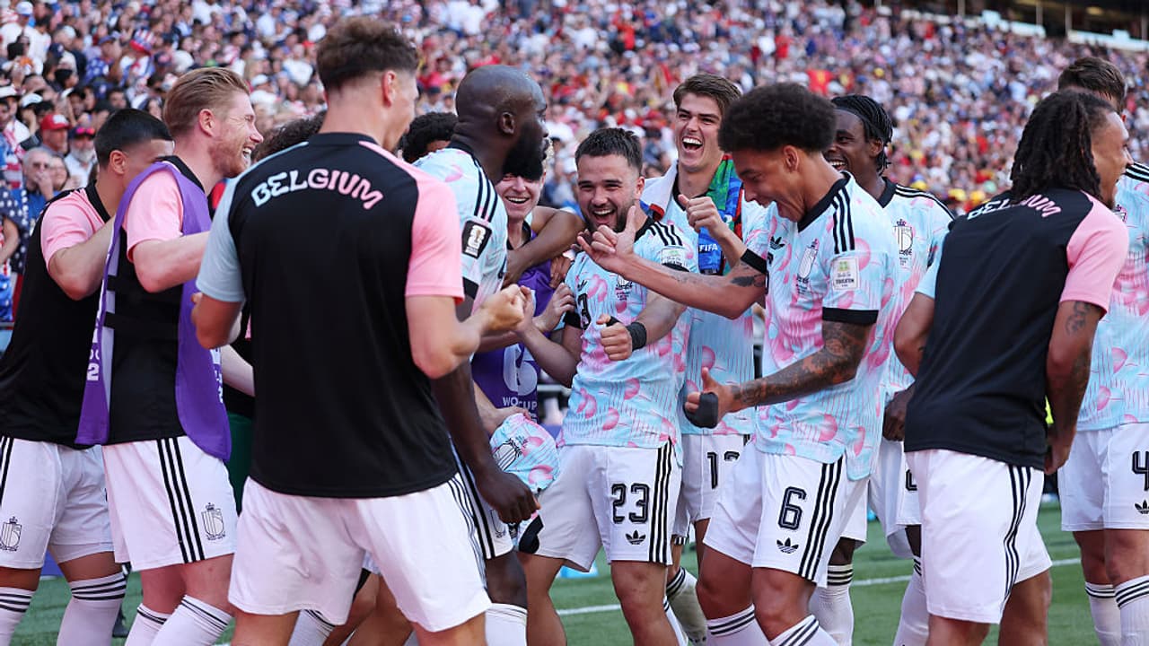 Belgium Players' Trump Dance Belgium Players' Trump Dance