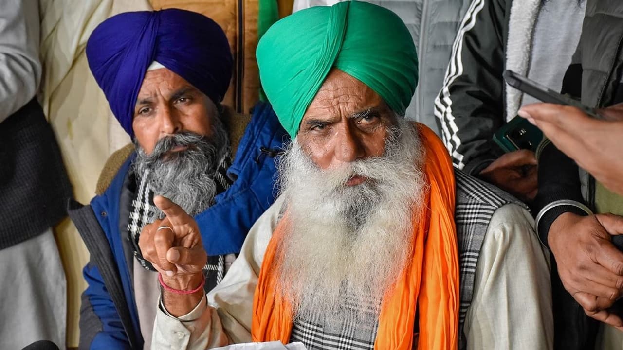 Farmer Leader Jagit singh Dallewal Farmer Leader Jagit singh Dallewal