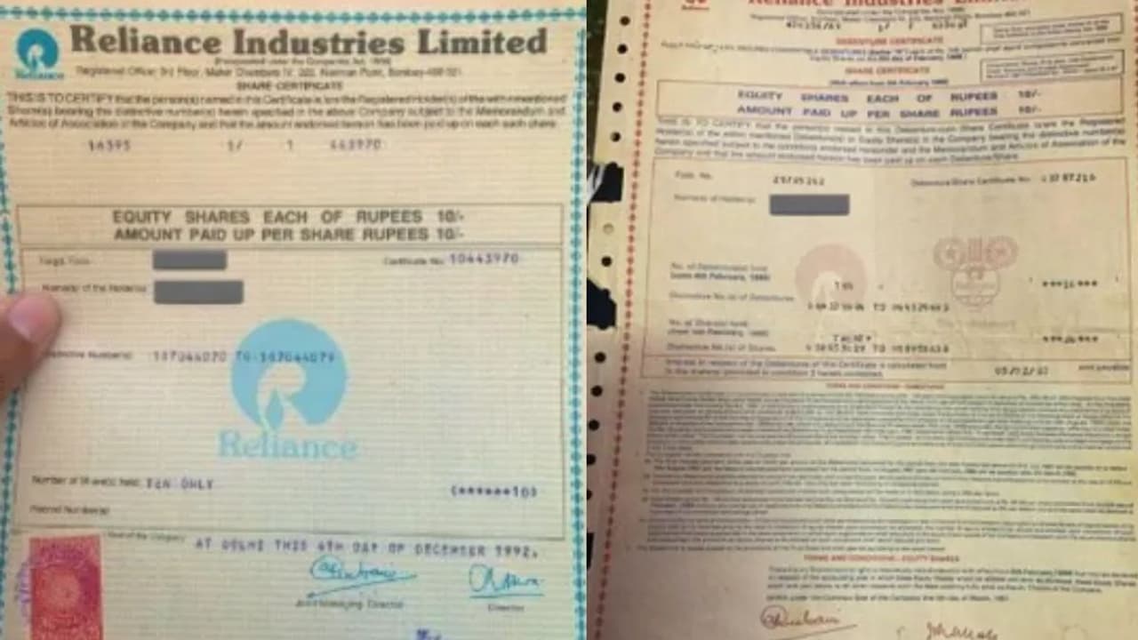 Reliance share