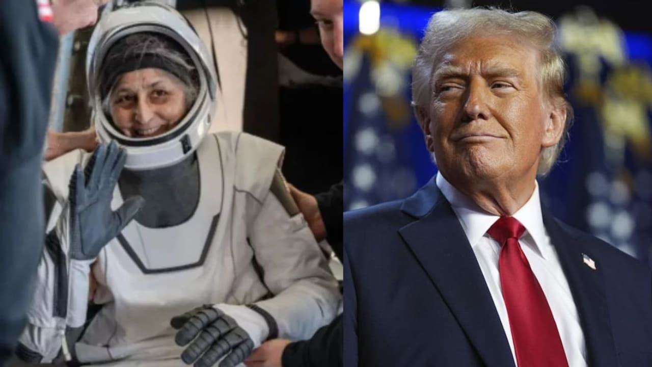 Donald trump on sunita william Donald trump on sunita william