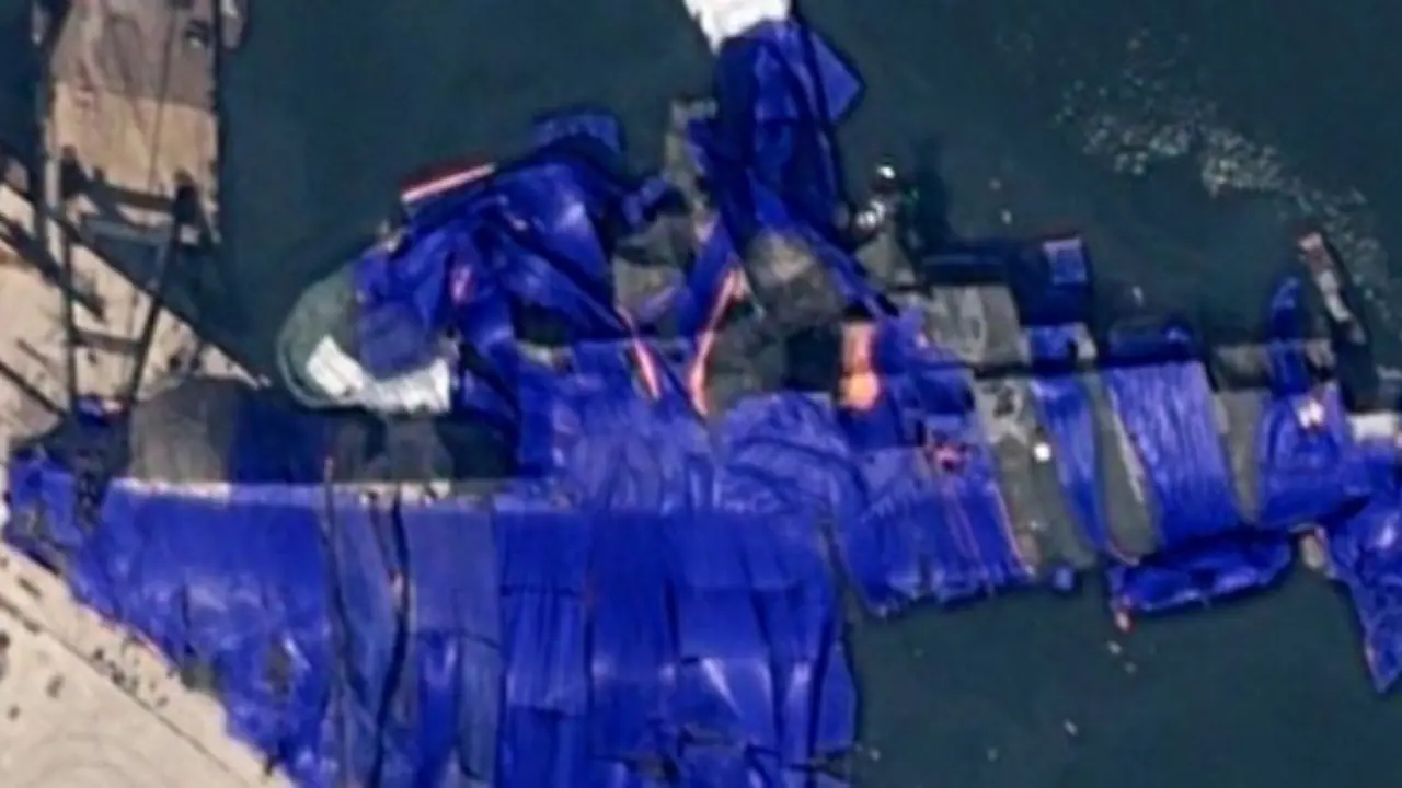 North Korean Warship