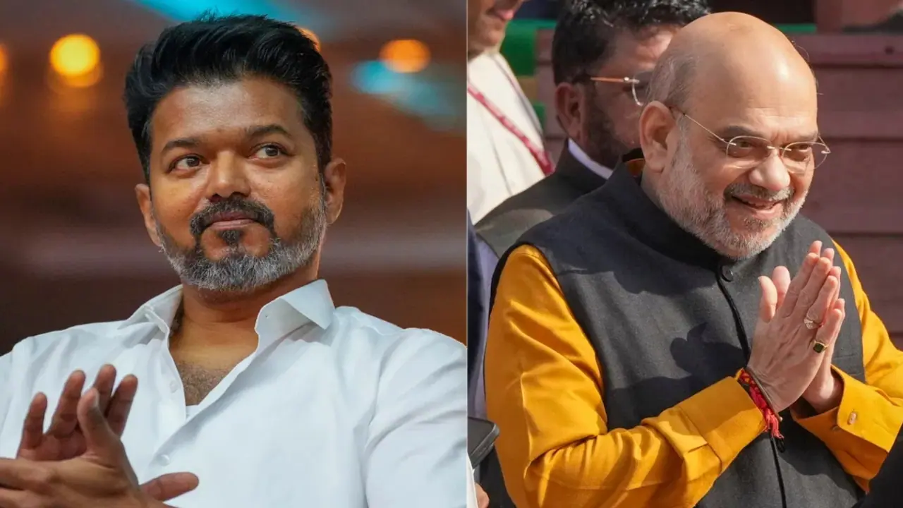 Amit Shah and Vijay Amit Shah and Vijay