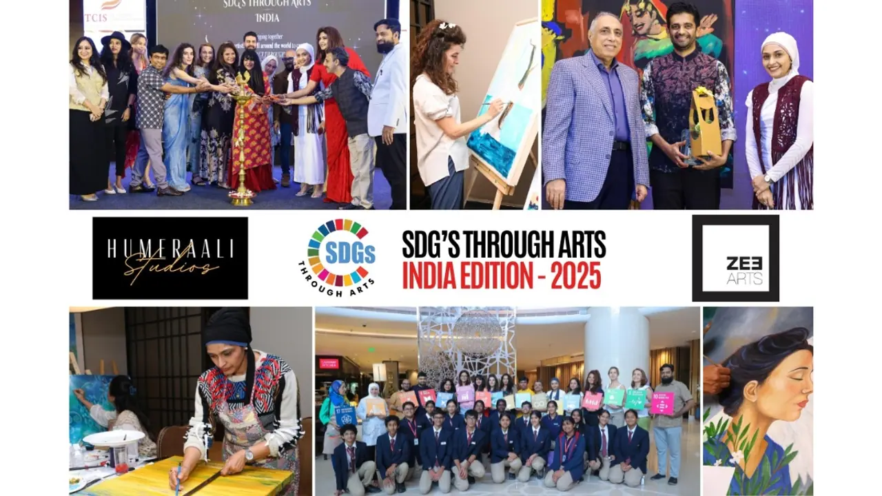 Artists and guests unite at the SDGs Through Arts Artists and guests unite at the SDGs Through Arts