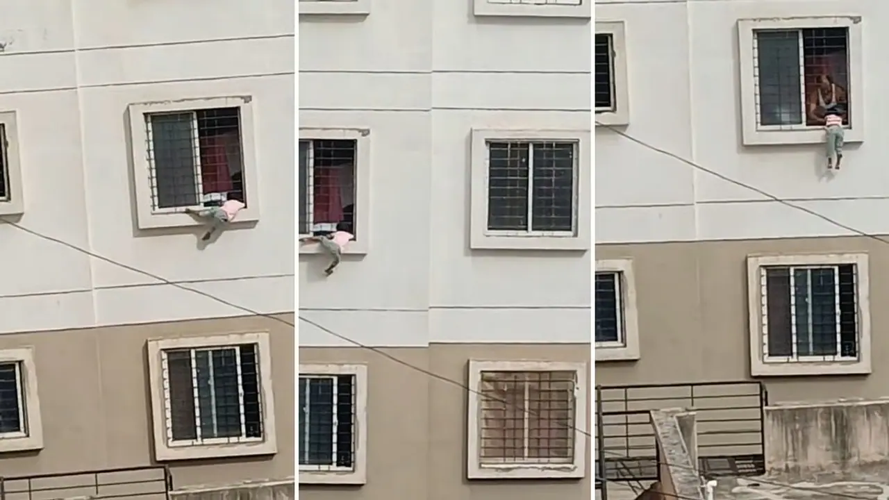 Pune Child Rescue Video Pune Child Rescue Video