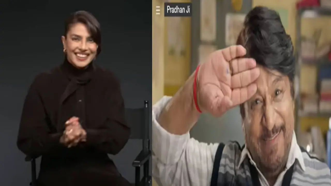 priyanka chopra video call with panchayat pradhan priyanka chopra video call with panchayat pradhan