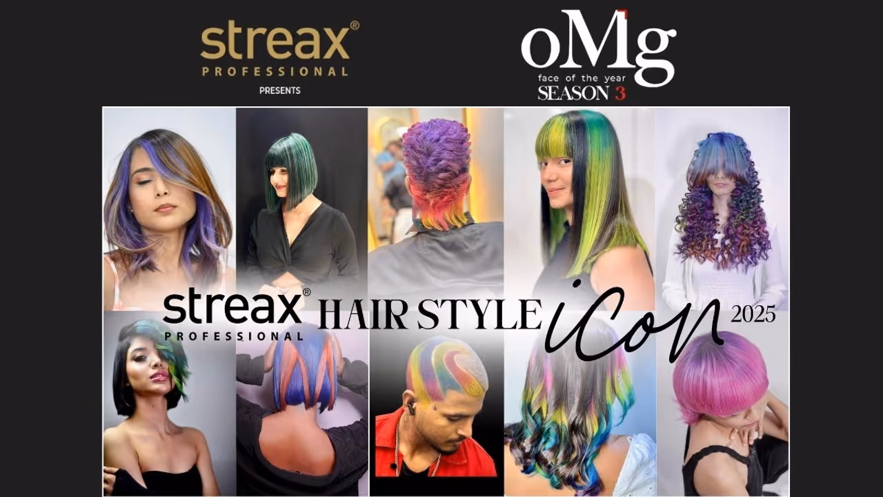 Streax Professional empowers India’s hairstylists as title sponsor of Hairstyle Icon 2025 digital contest in partnership with OMG Face of the Year