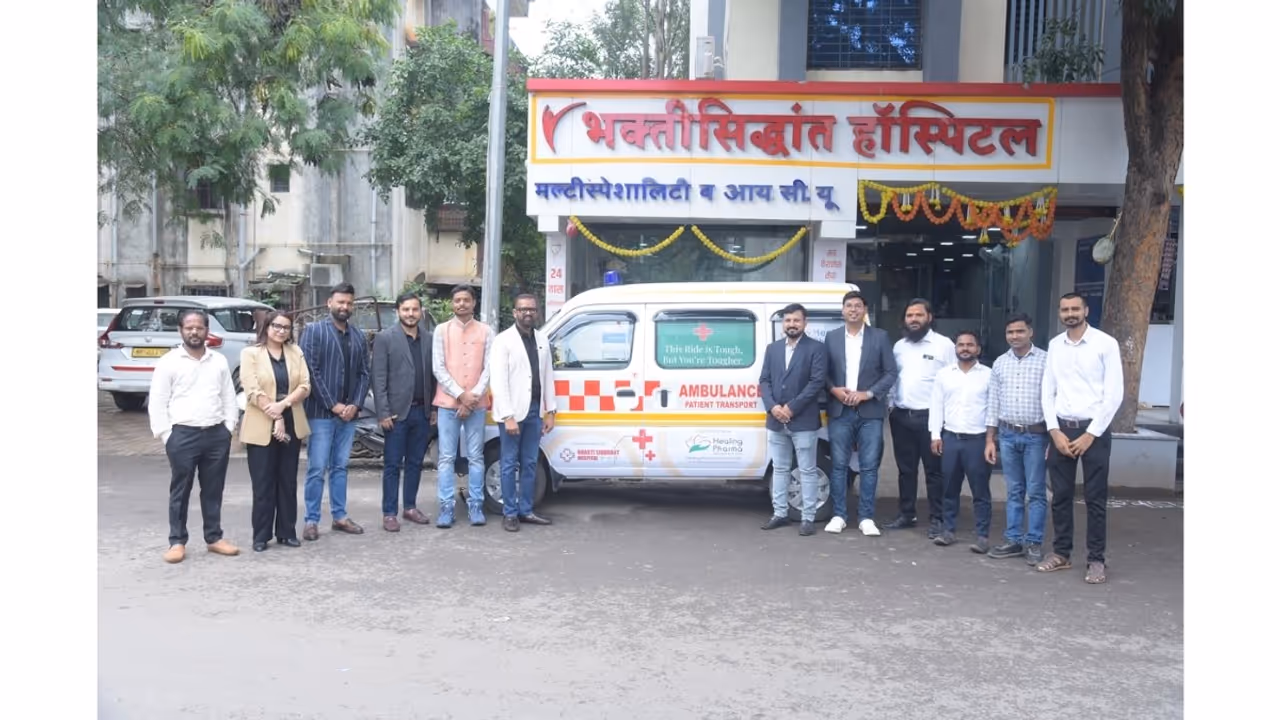 Healing Pharma Donates Ambulance