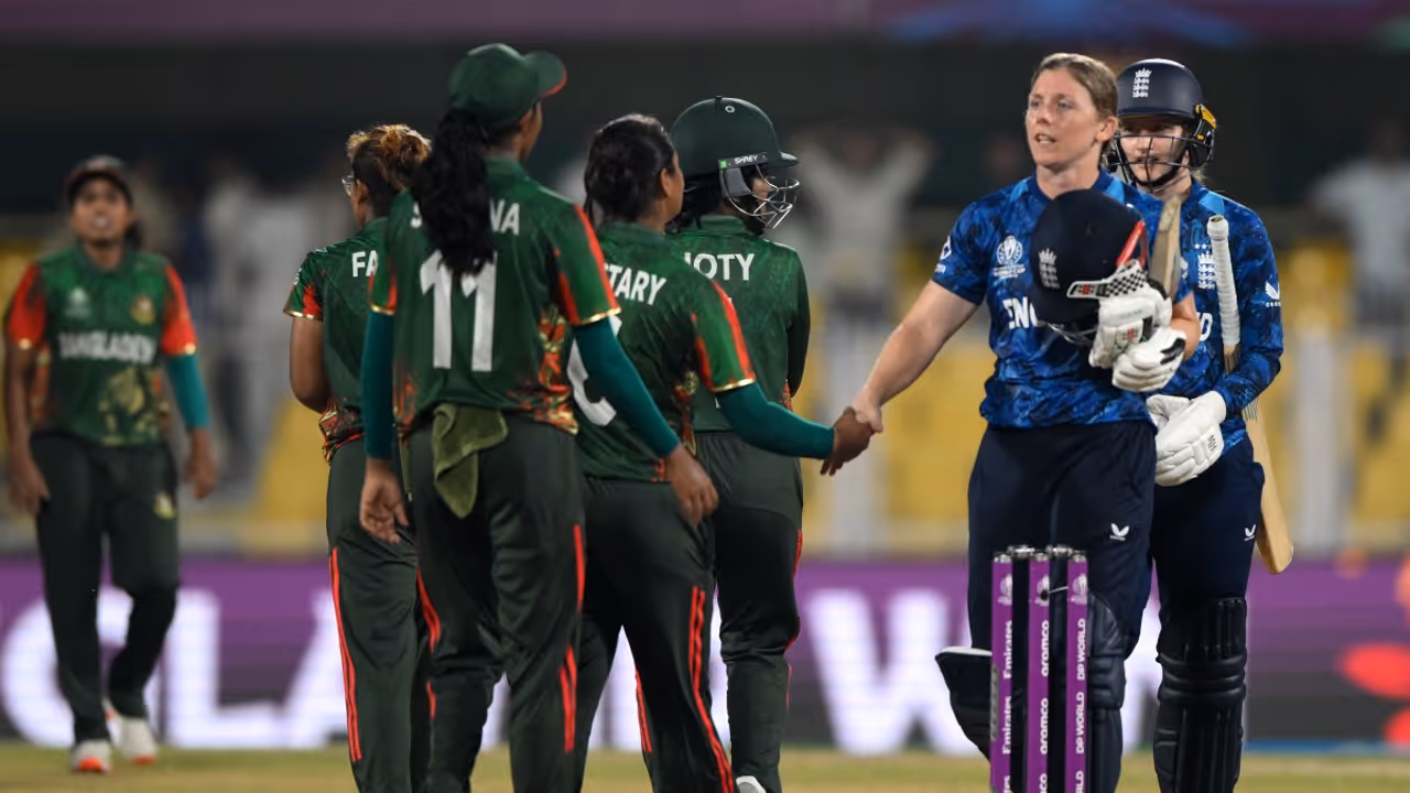 England vs Bangladesh in Women's World Cup 2025