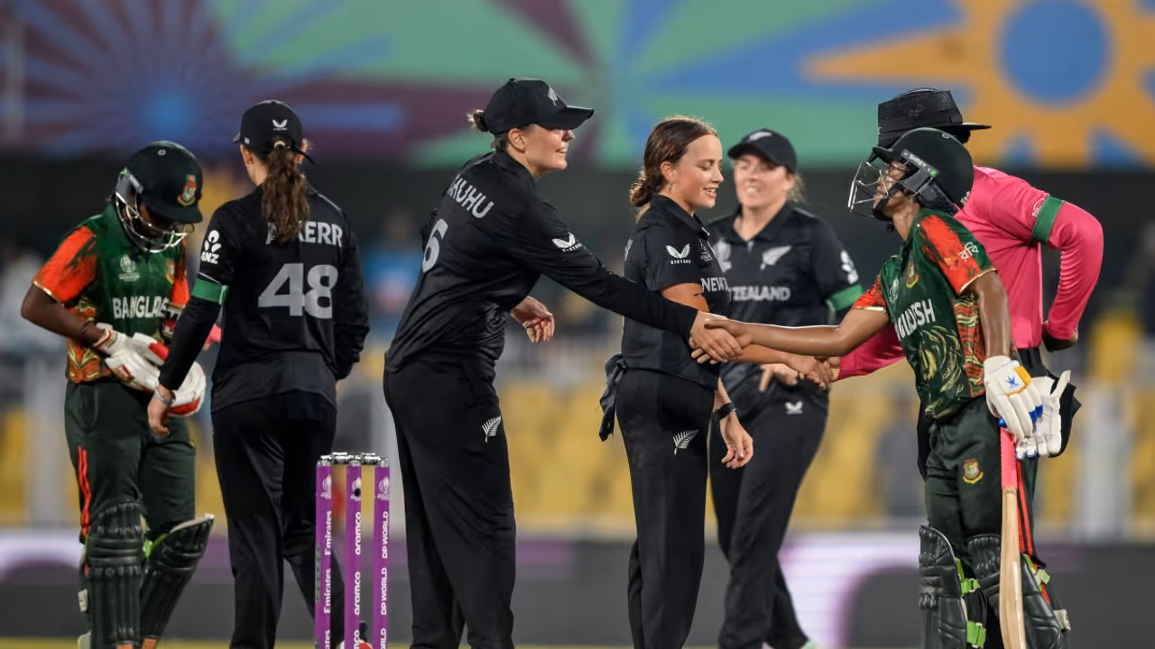 New Zealand vs Bangladesh at Women's World Cup 2025 New Zealand vs Bangladesh at Women's World Cup 2025