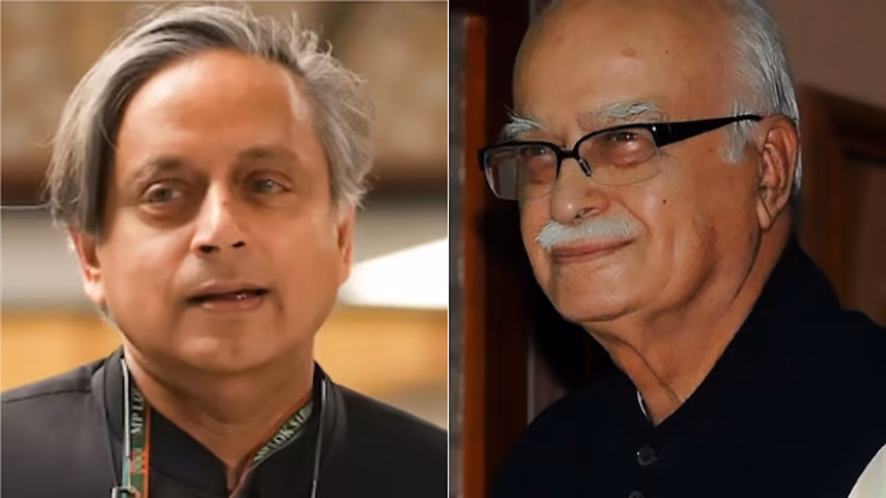 Shashi Tharoor hails LK Advani