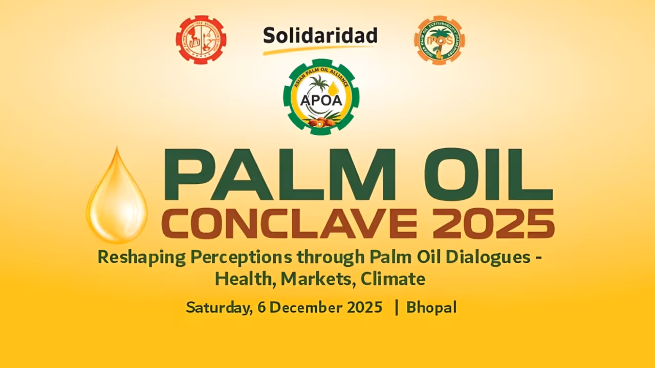 Palm Oil Conclave 2025 In Bhopal to Drive National Dialogue on Health Palm Oil Conclave 2025 In Bhopal to Drive National Dialogue on Health